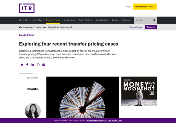 theTPguy's tweet photo. Exploring four recent transfer pricing cases  #TransferPricing #InternationalTax #TP https://t.co/hiL0NLGmNM https://t.co/BCfNTQEwn1
