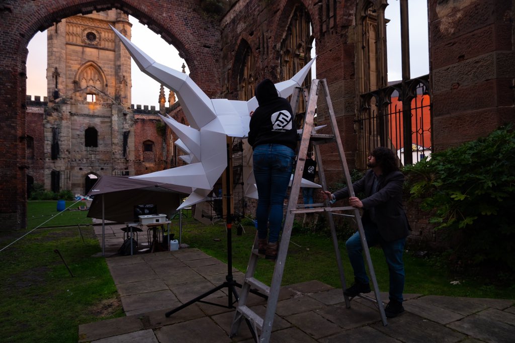 FocalStudiosLtd's tweet photo. So the day has finally come where we Wake The Dragon. This project has been such an incredible experience, we have really enjoyed collaborating with everyone involved on tonights event.
#wakethedragon #focalstudios #liverpool #event #projectionmapping #animation https://t.co/bTPolnfAPN