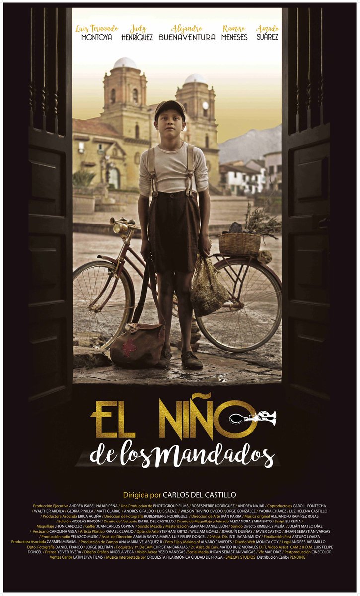 CineVistaBlog's tweet photo. #CineColombiano En la noche de ayer fue premiada con CUATRO reconocimientos en el Festival Internacional de #Cine de Guayaquil la nueva #película de #CarlosDelCastillo, #ElNiñoDeLosMandados. 

Mejor Película
Mejor Dirección
Mejor Actuación
Mejor Fotografía https://t.co/1gxnDXLYpt