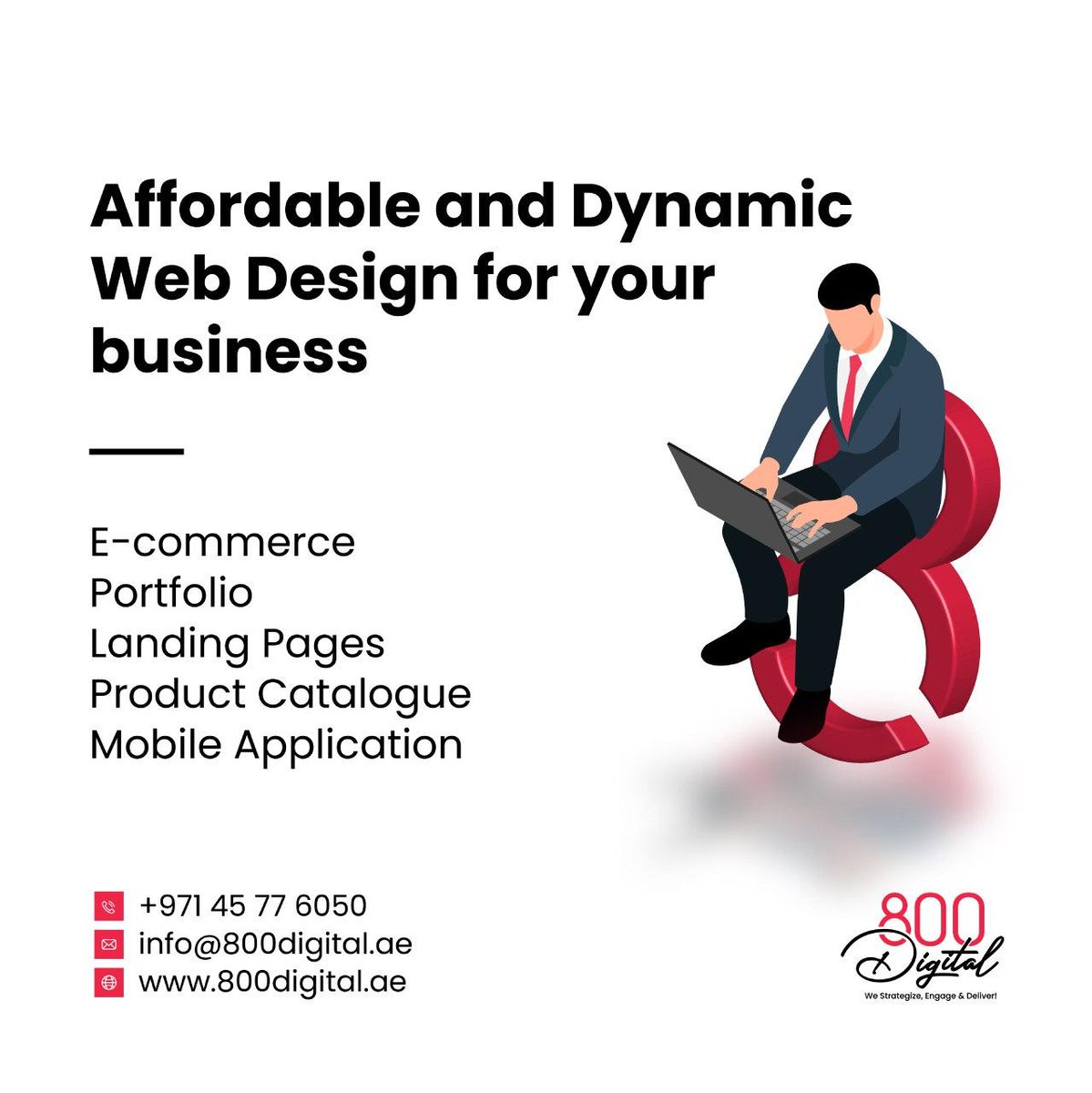 800_digital's tweet photo. Transform your ideas into outstanding #websolutions. Tap into our #webdevelopmentservices with the support of a team well-versed in multiple types of web software and industries.

Get in touch with us today!😃

#800DIGITAL #digitalmarketing #marketingagency #uxdesign #uidesign https://t.co/yuLU2144Ox
