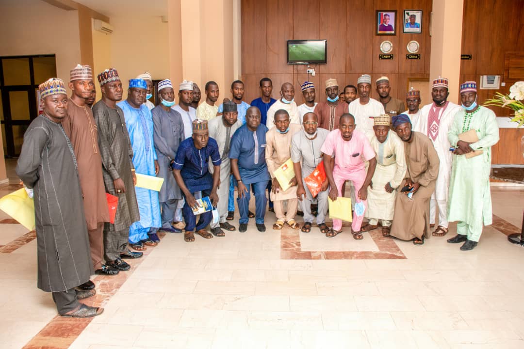MoFGombe's tweet photo. The opening ceremony of the N500,000,000 intervention program for SMEs Launched by H.E @GovernorInuwa &amp; conveyed by Gombe State commissioner of Fin &amp; Econ Dev. Muhammad Gambo Magaji @mgm262  .The training will be in 2 streams of 100 participants, facilitated by Microflex Limited https://t.co/JWhKTmYKDO