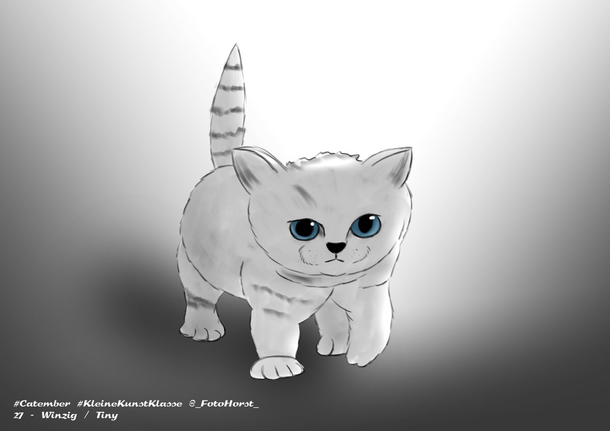 _FotoHorst_'s tweet photo. - 27 -
#Winzig +Tiny
 #catember21 #Catember20 
#KleineKunstKlasse #DigitalArt 

Ich hänge noch 2 Tage hinterher, mal schauen ob ich heute noch 25 und 26 nachholen kann. 

!B https://t.co/zAOT8AjPcj