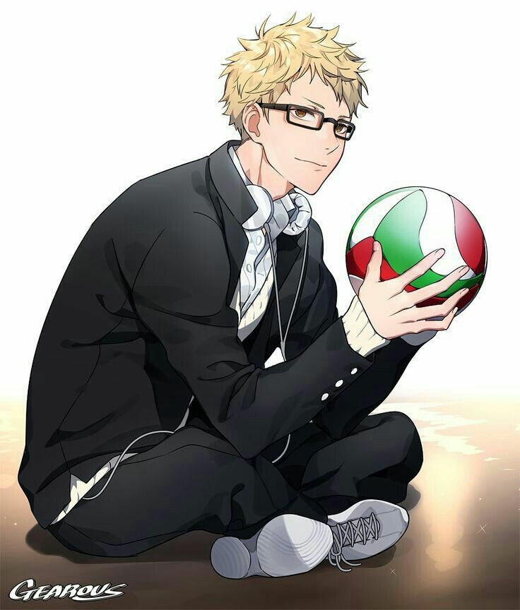 Tsukki--daisuki  Fusión anime, Haikyuu, Anime masculino