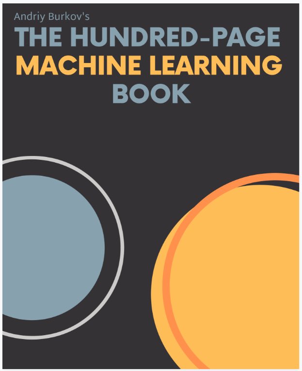 KirkDBorne's tweet photo. Hooray! NOW PUBLISHED! >> #MachineLearning Engineering: https://t.co/V1XFQtUejT by @burkov 
——
This is the perfect companion to his Hundred-Page Machine Learning Book: https://t.co/AlEVuSyUJE
————————
#BigData #DataScience #AI #DataScientists #DataEngineeing #FeatureEngineering https://t.co/OxIPrHfpca