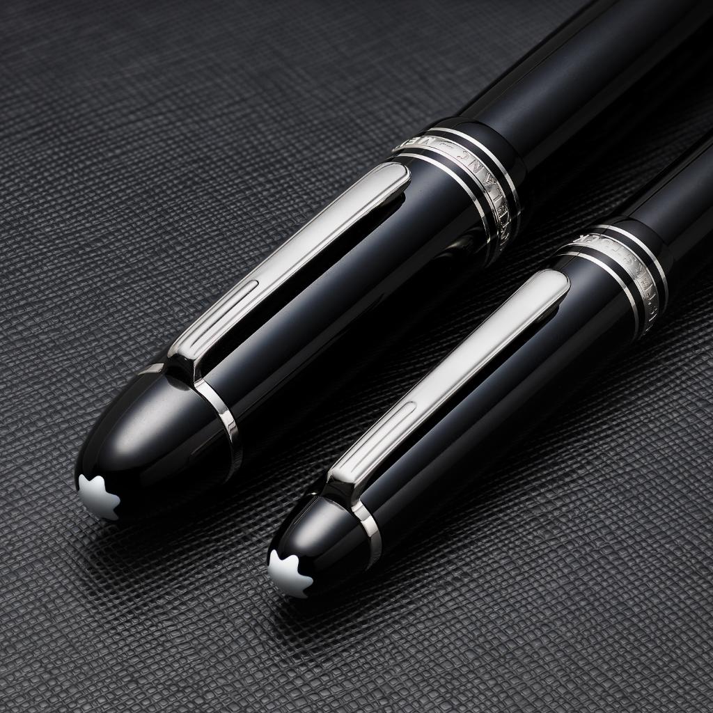montblanc_world's tweet photo. Join the dark side. Crafted in black precious resin, the #Montblanc Meisterstück is made to write the most colourful and spellbinding words. https://t.co/hamXJNFfOk https://t.co/MLOvns9FRi