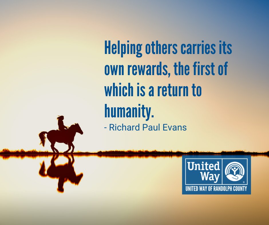 A strong community is a #UnitedCommunity #SoulfulSunday #LiveUnited #CommunityMatters #KindnessMatters