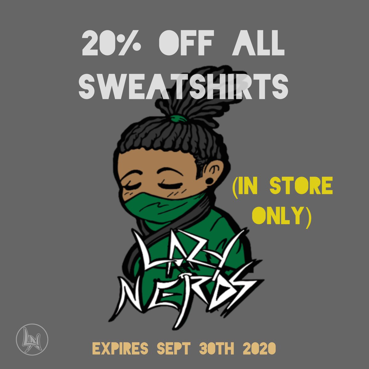 LazyNerdsDesign's tweet photo. We have heavy stock of hoodies and sweatshirts. Give us the warm and fuzzies by supporting us in store. In store pickup is allowed

#localsales #batonrouge #midcitybr #batonrougelouisiana #nerdfashion #nerdwear #staywarm #staywarmandcozy #smallbusinesssupport #blackownedbusiness https://t.co/0UC8pcwHx9