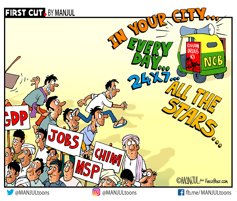 MANJULtoons's tweet photo. #NCB #ncbprobe
My #cartoon for @firstpost
FirstCut: https://t.co/d7EQajd4JI
More Cartoons: https://t.co/LQ00Vk2Il3
Telegram: https://t.co/Vnfd6nVJfC https://t.co/PblK8opum3