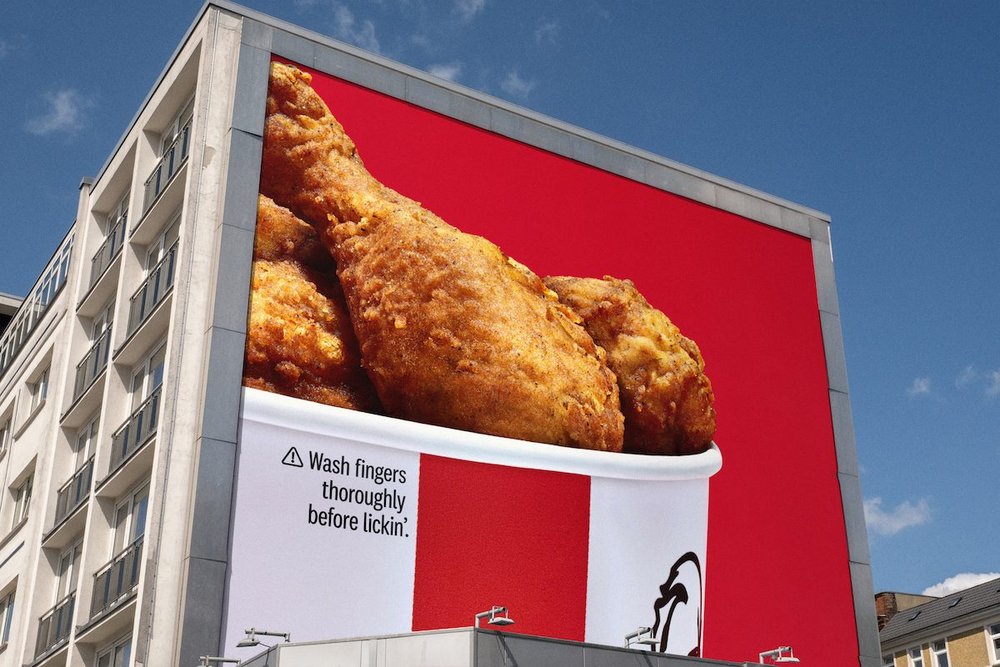 3) Brand building needs big, mass reach mediaThere's a brilliant quote from Balarin who says 'with media budgets being slashed and everything it would be really easy to shrink back into hard working programmatic, but KFC fought tooth and nail to give stature to the campaign.'