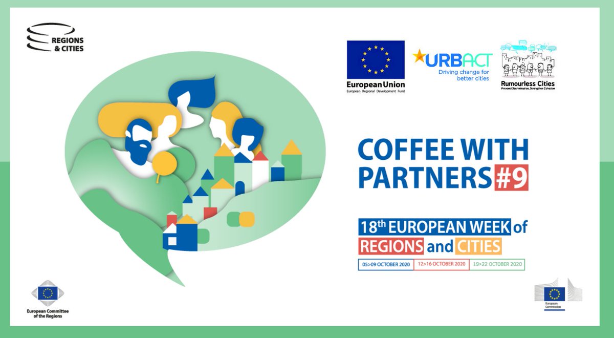 RumorlessCities's tweet photo. On Friday 25 September, we sit down for a chat with the @EU_CoR  and the @EU_Commission DG Regio to talk about what is coming. We have talked about our sessions and the #EURegionsWeek in general. See more here https://t.co/BlS4AptD60 https://t.co/CHG45Kwk0A