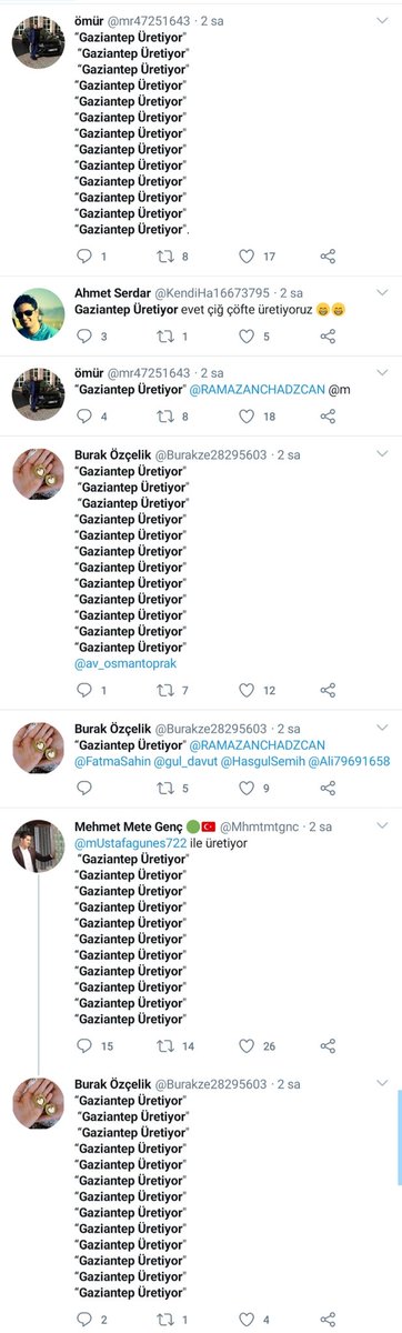 Troller iş başında. "Gaziantep Üretiyor"