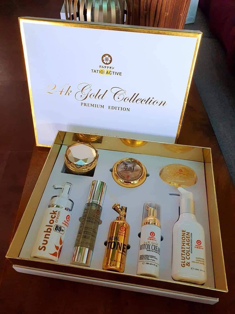 realkquisstuff's tweet photo. #24k #24kgoldcollection #premiumedition #tatio #tatioactive #tatioactivedx #tatioactivedxjapan #TatiomaxPharmaCorp #japan #japanformula #gluta #glutathione #trusted #wildglow #wilglowbytatioactivedx
Visit our Pages at :
https://t.co/DDKTFx62HA
https://t.co/GLssvuHBvx https://t.co/U3T19w58kw