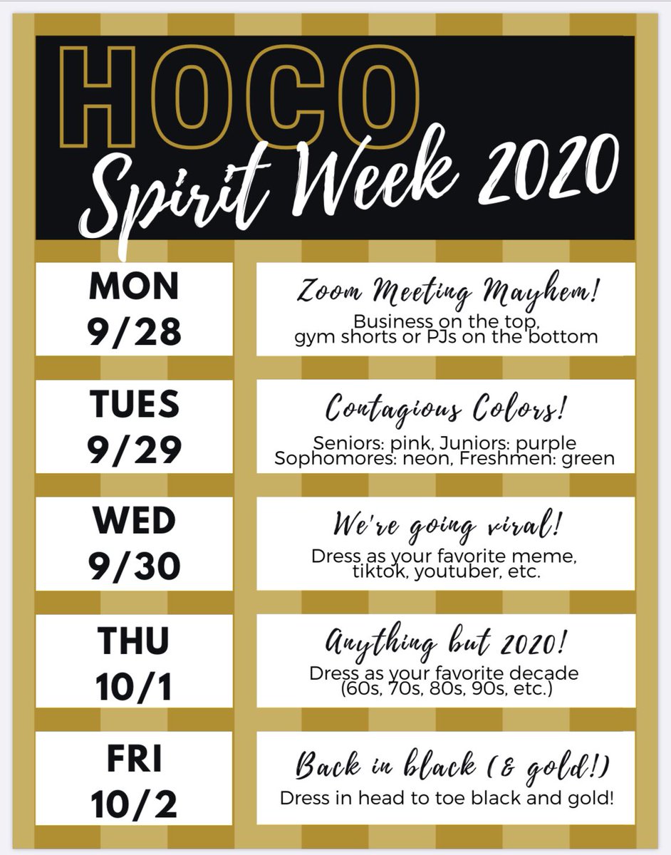 Sunday means good breakfast, family time, and planning my HOCO Spirit Week outfits!