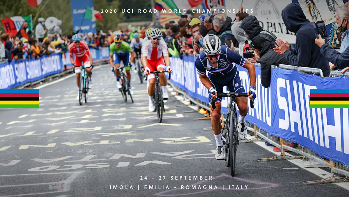 UCI_cycling's tweet photo. 🇫🇷 🌈 🇫🇷 🌈

SENSATIONAL!!!

🎉Congratulations, @alafpolak!🎉 

#Imola2020 https://t.co/kNslktIjug