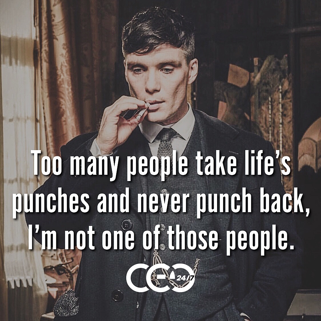 Always punch back #ceo247 #lifequotes #advice