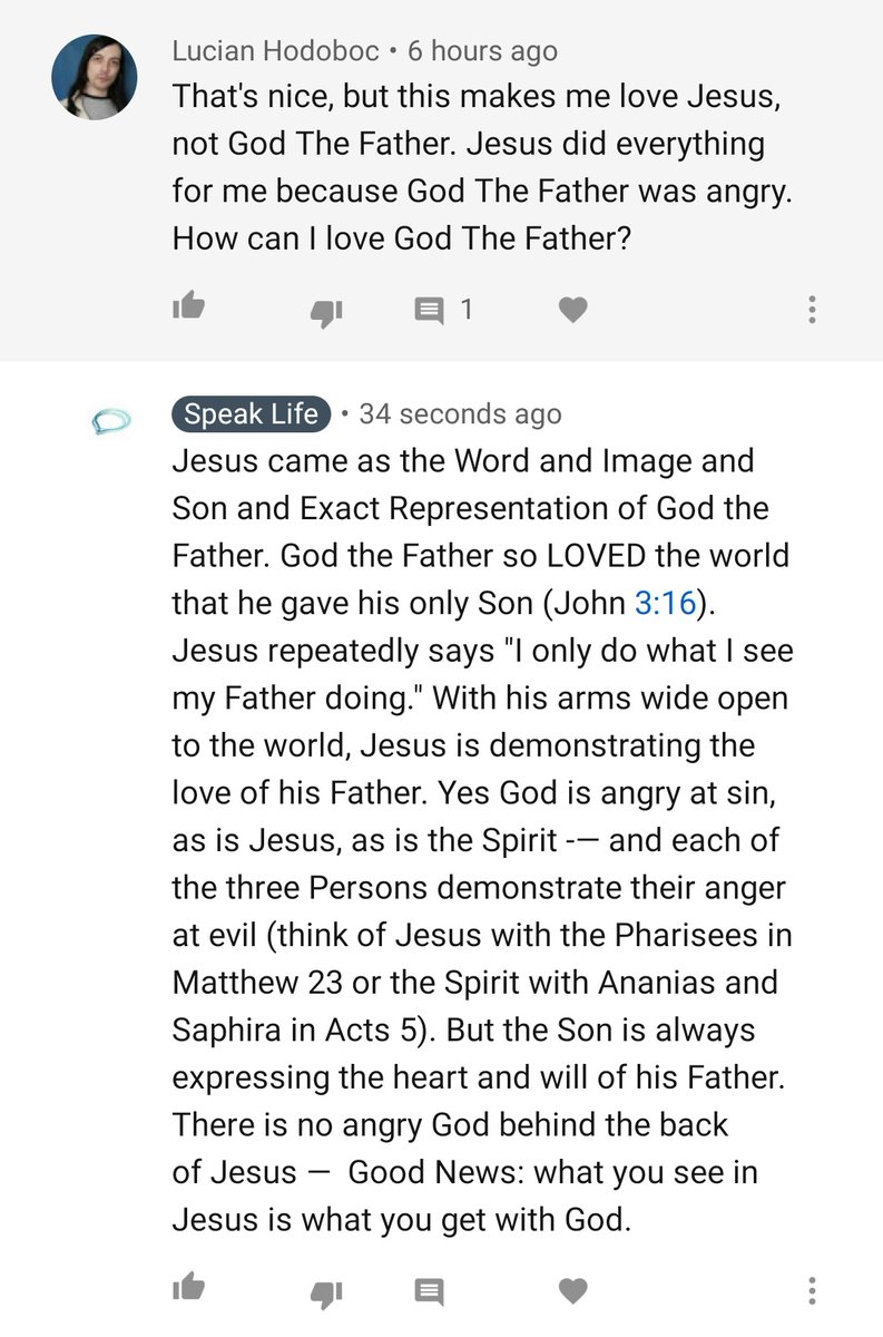 Glen Scrivener ن (@glenscrivener) on Twitter photo 2020-09-27 16:11:31 Jesus is the Word and Image and Son and Exact Representation of his Father. (John 1, Colossians 1, Hebrews 1) Good News: what you see in Jesus is what you get with God. Jesus is the Word and Image and Son and Exact Representation of his Father. (John 1, Colossians 1, Hebrews 1) Good News: what you see in Jesus is what you get with God.