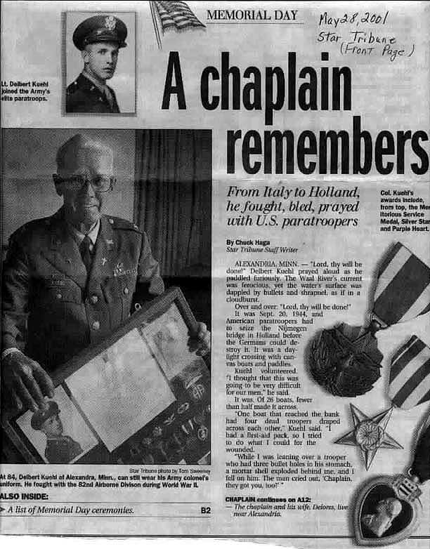 24 of 31: What would have become of Delbert’s legacy if he let the outcome of his first religious service define his career? Delbert used his faith as a source of power, even in the face of physical danger.