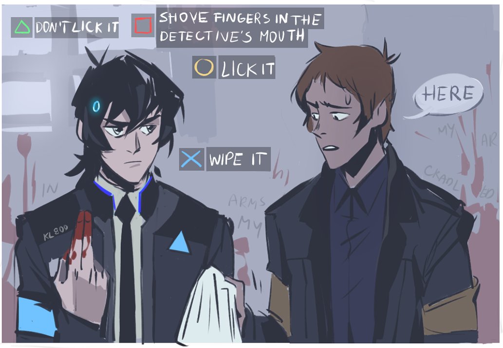 🌌🙉🕳️Messy stuff  part 9 :D ( dbh AU )  ( Part A) △, O, X, ▢   ?  🎶youtube.com/watch?v=yZje-G…