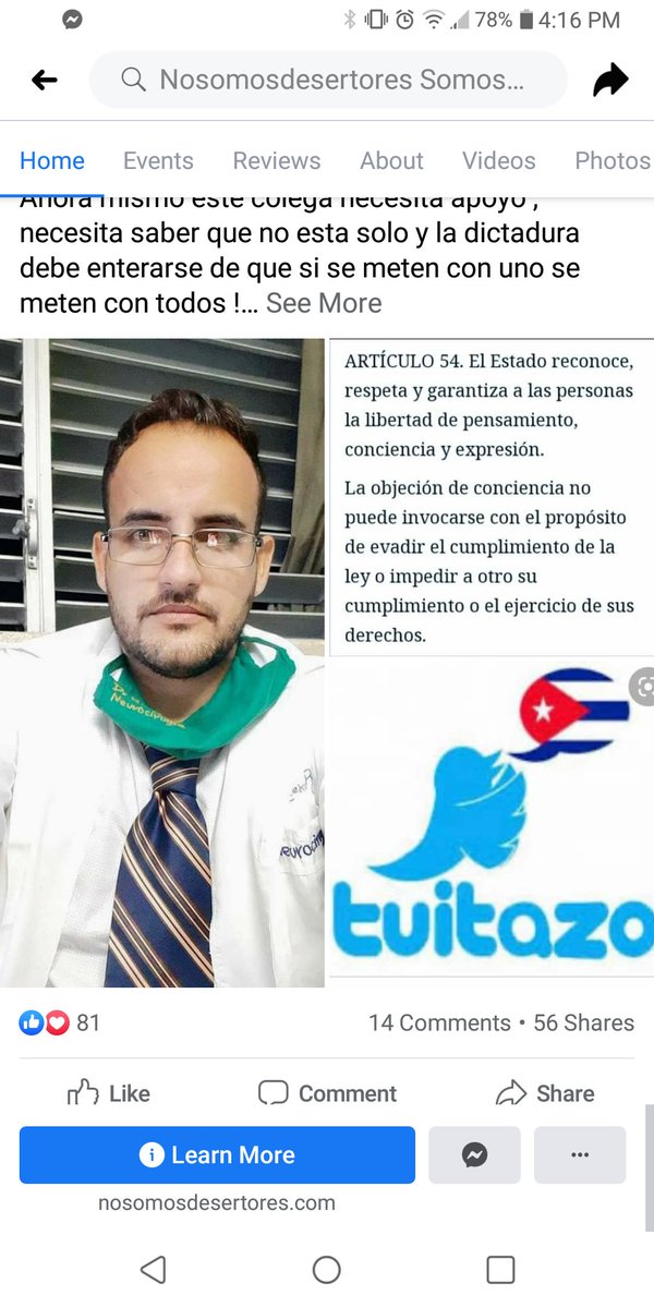 Hitman47984684's tweet photo. La Libertad es el derecho que tiene todo hombre a ser honesto, a pensar y hablar sin temor a ser juzgado y sin hipocresías.Jose Marti
#LibertadDeExpresion 
#JusticiaParaDrPupo https://t.co/vlJRfMqvS6