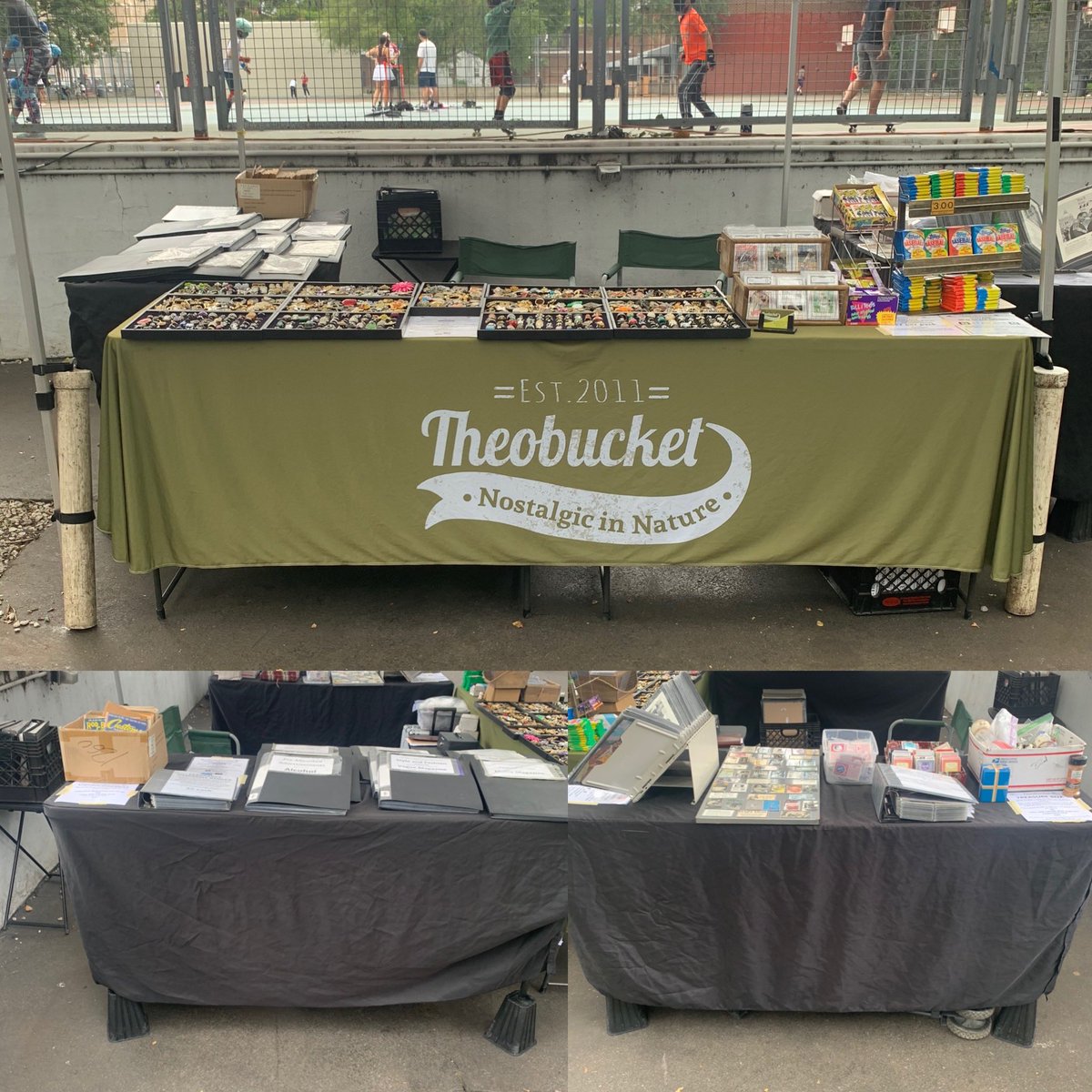 theobucket's tweet photo. Three sides of Theobucket today at @hesterstfair for the vintage show https://t.co/UVWbvxPA4R
