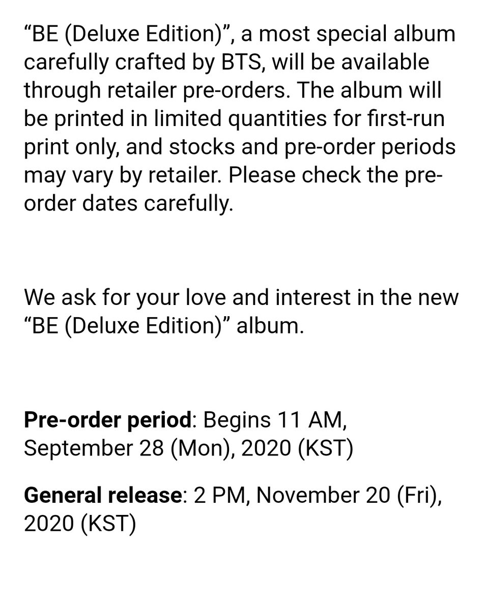 BTS Merch Restocks⁷ on Twitter "Amazon UK link for BE https//t.co