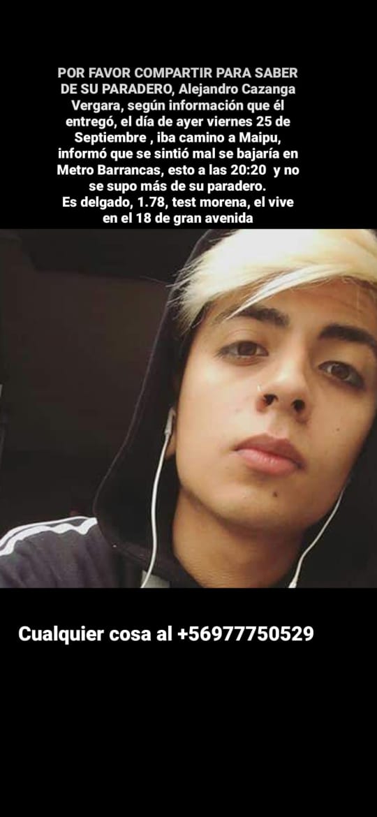 cotteacevedo's tweet photo. Por favor necesito ayuda .. pueden compartir esta imagen .. la familia está desesperada .. gracias https://t.co/W8rTYDxZDF