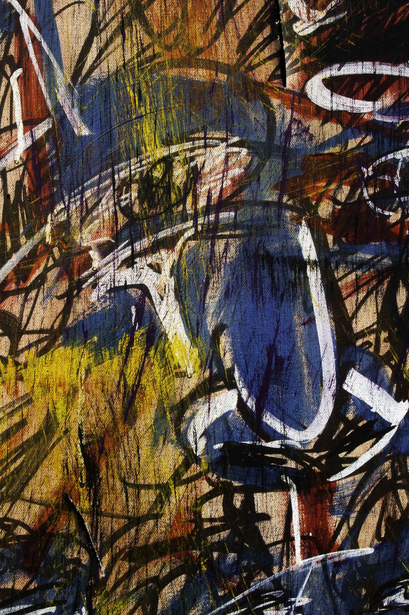 Sensory overload 36"x48"