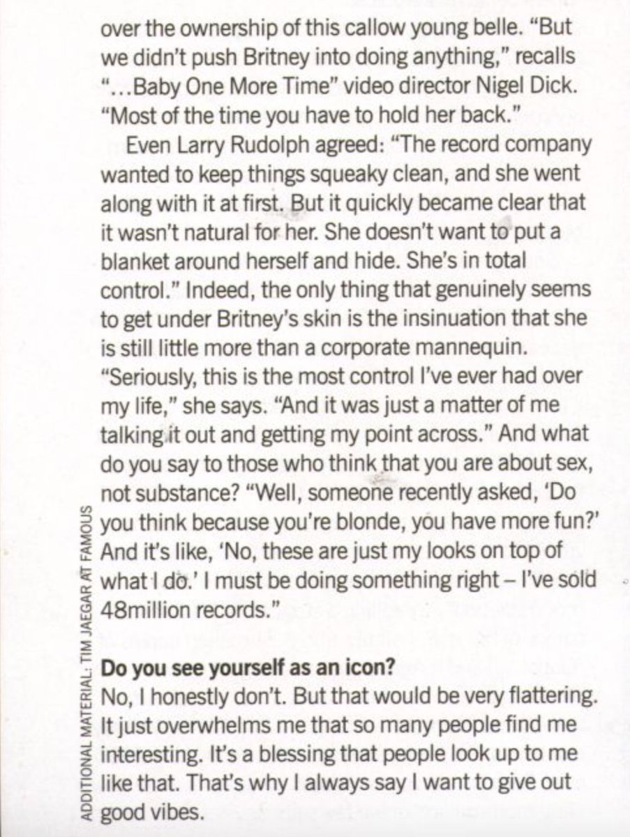 Larry Rudolph was part of the reason why Britney was heavy sexualized in her early years. He said, "The record company wanted to keep things squeaky clean ... but it quickly became clear that it wasn't natural for her."  #FreeBritney