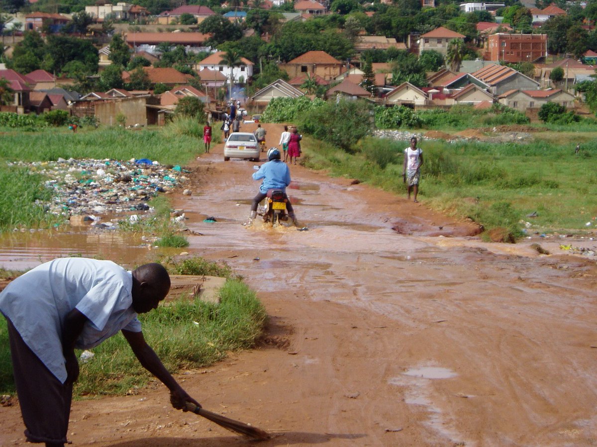 Kampala River Systems and Garbage Human level of Civilisation - perception!