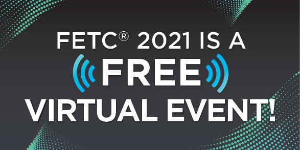 fetc's tweet photo. Attend #FETC 2021 for FREE! Experience the new virtual event in January. Sign up and save your seat today: #edtech https://t.co/anFKnHMW52 https://t.co/d6FHXNhgb9