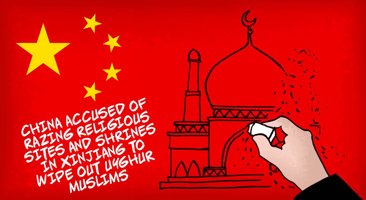 AfraidCanvas's tweet photo. China Is Erasing Mosques and Precious Shrines in Xinjiang

https://t.co/2m4YKx1tIN https://t.co/kFM085BqzT