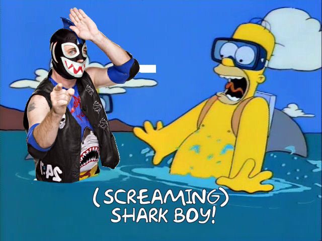 SimpsonsWWE's tweet image. GIMMIE A SHELL YEAH!
