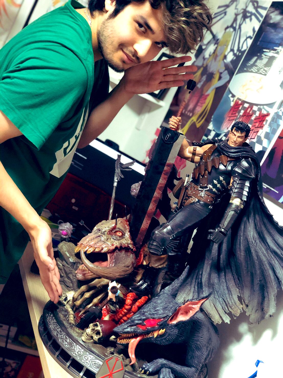 Joey Bizinger on X: ya boi just turned 26 today and received the most  massive Berserk figurine ever created. weeb dreams do come true.   / X