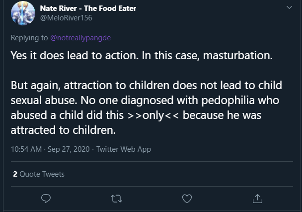 "attraction to children doesn't lead to child sexual abuse"