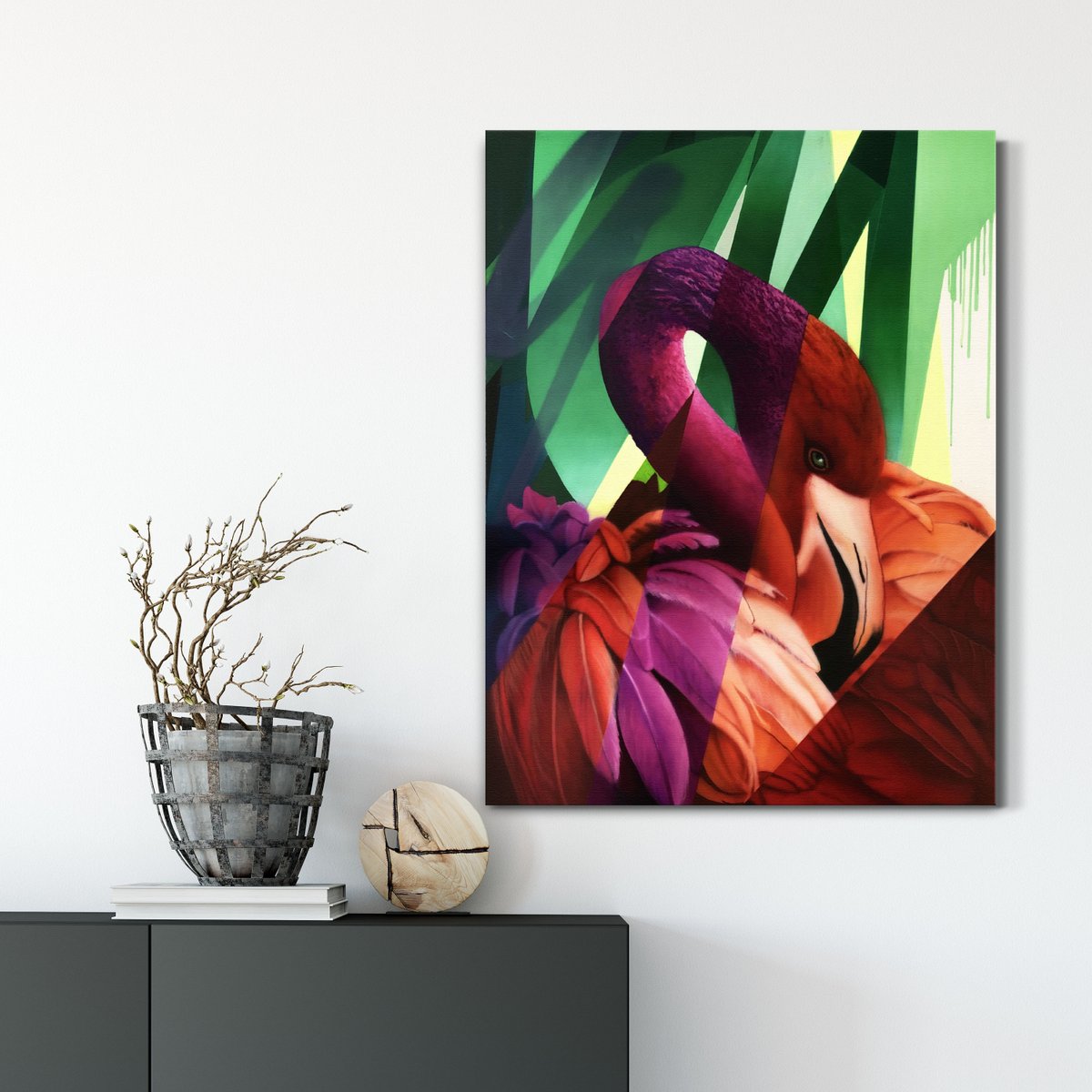 Excited to share the latest addition to my #etsy shop: Flamingo Art Print, Flamingo Painting, Flamingo Poster, Animal Wall Art, Animal Print etsy.me/33YAe6i #coastaltropical #animal #wallart #flamingoartprint #flamingopainting #flamingo