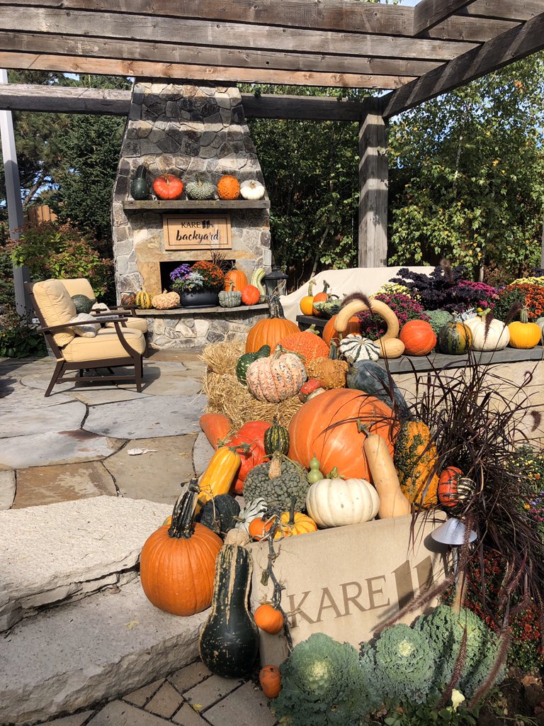 BelindaJensenMN's tweet image. Now the @kare11 backyard is truly ready for autumn!  Kudos to John &amp;amp; Jenny from the @mnarboretum and @southviewdesign!  #kare11weather