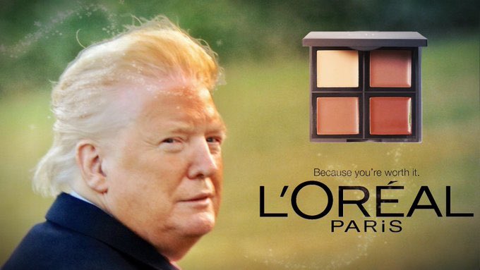 JUConnor25's tweet image. Did he get a new person to do his makeup?