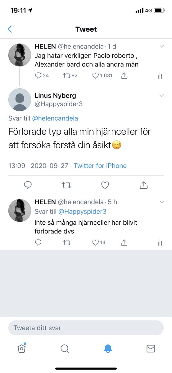 helencandela's tweet image. Jag må hata alla män men jag älskar fan kränkta män