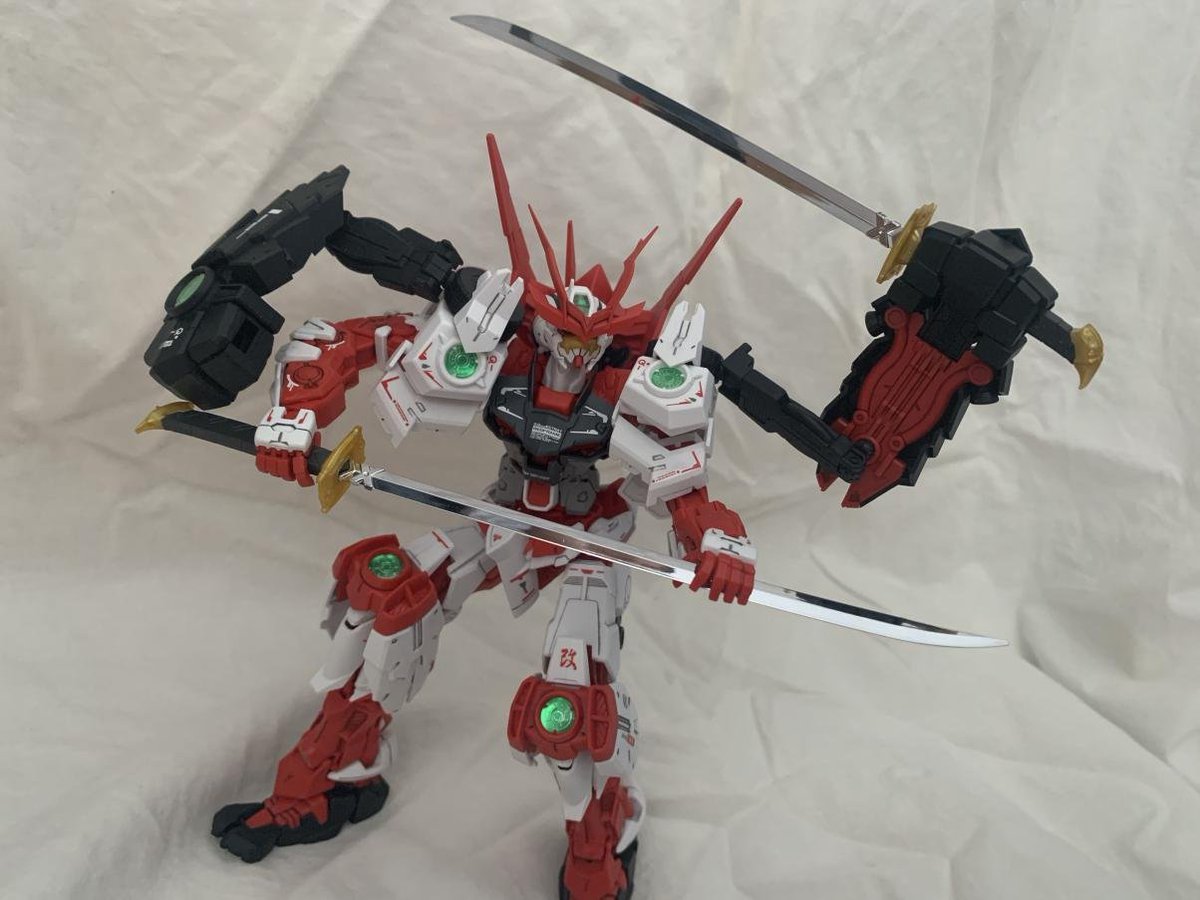 MG 1/100 Sengoku Astray finished ! #Gunpla #gunplaphotos