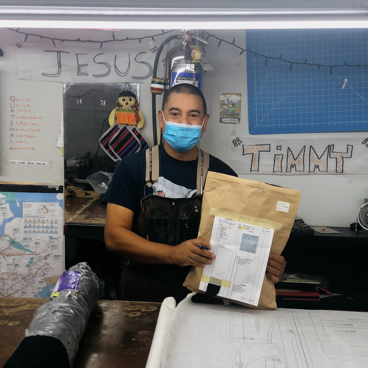 paskho's tweet image. People first. Meet the incredible individuals who have helped create Paskho’s Community-Made line in partnership with @LaborersBrigade. 
↠Timmy cut out all of the first samples. 
↠Helena helped create all of the first patterns. 
↠Josephine sewed each one of our first 9 samples