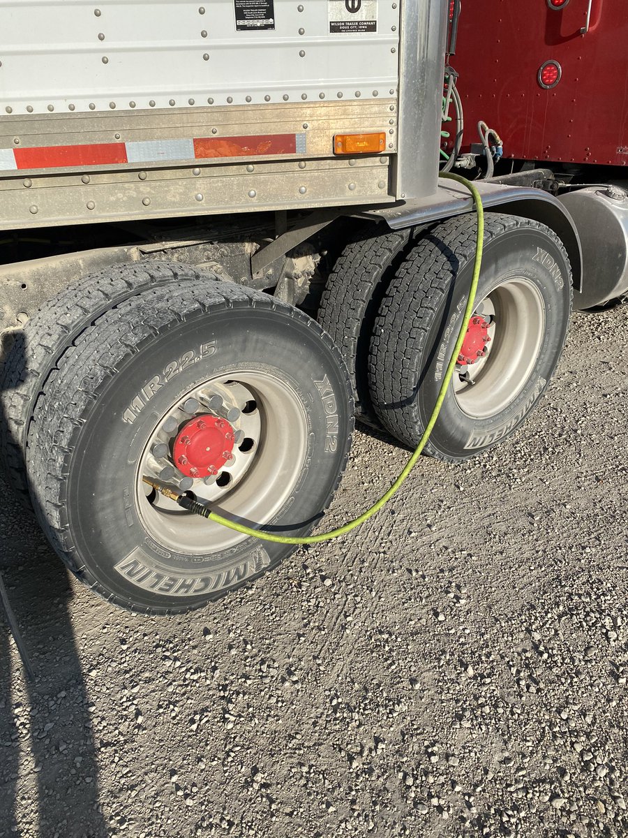 FalkRylan's tweet photo. Didn’t change out my summer air soon enough, this is what happens.. change your air in your tires to winter air before it the cold hits!! 🥶🤪 https://t.co/Af0GC9zQgd
