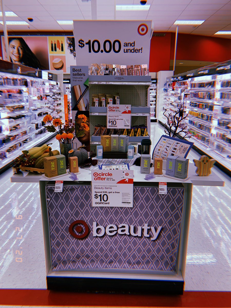 McKinley VM (@kinleyattarget) on Twitter photo Beauty DBO Ruby made the cutest fall set up for our 14 days of beauty deals! Super excited to see our sales increase these 2 weeks! 🎯 <a href="/seasaltgypsy/">Caitlin Panis</a> @C_Renfrow86 <a href="/zrtaylor31/">Zachary Taylor</a> <a href="/RiehleEvan/">Evan Riehle</a> <a href="/Ryan9Perry/">Ryan Perry</a> Beauty DBO Ruby made the cutest fall set up for our 14 days of beauty deals! Super excited to see our sales increase these 2 weeks! 🎯 <a href="/seasaltgypsy/">Caitlin Panis</a> @C_Renfrow86 <a href="/zrtaylor31/">Zachary Taylor</a> <a href="/RiehleEvan/">Evan Riehle</a> <a href="/Ryan9Perry/">Ryan Perry</a>