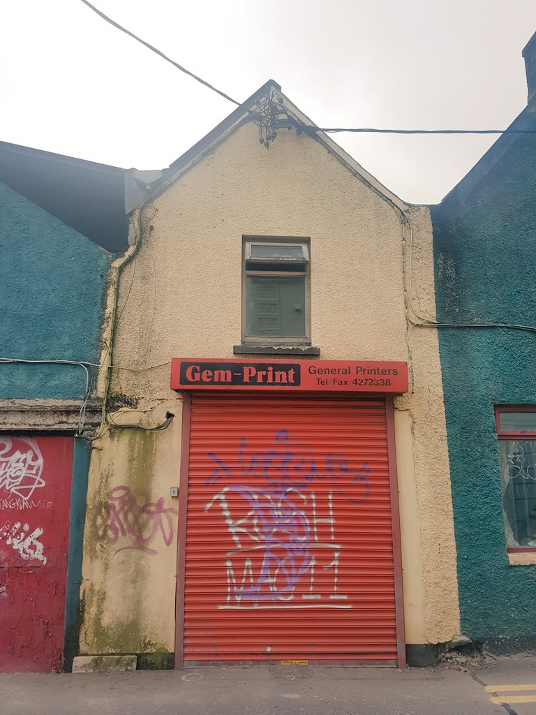 another cute empty property in Cork city centre, this one would be a lovely work space with possibly some living quarters No. 105  #regeneration  #economy  #wellbeing  #meanwhileuse  #repurpose