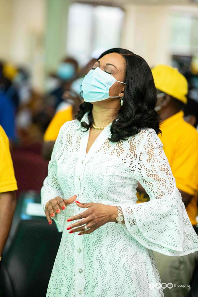 thecophq's tweet photo. I stand before the Almighty God today (September 27, 2020) and pledge to be an agent of peace in this year’s elections – Madam Jean Mensah #AgentofPeace #PossessingtheNations https://t.co/FvmydRm8bB