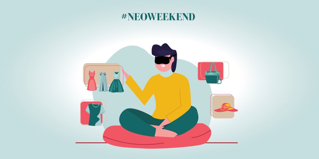 neomarche's tweet photo. We’ve got you covered during lockdown! Shop the best lifestyle fashion brands from #neomarche with an amazing view.
#NeoLifestyle #NeoTalk #NeoExcitement #NeoWayToShop #NeoNormal #covid #beatsaber #vrchat #artificialintelligence #virtualrealityart #fashion #immersive https://t.co/DzCCNDddHx