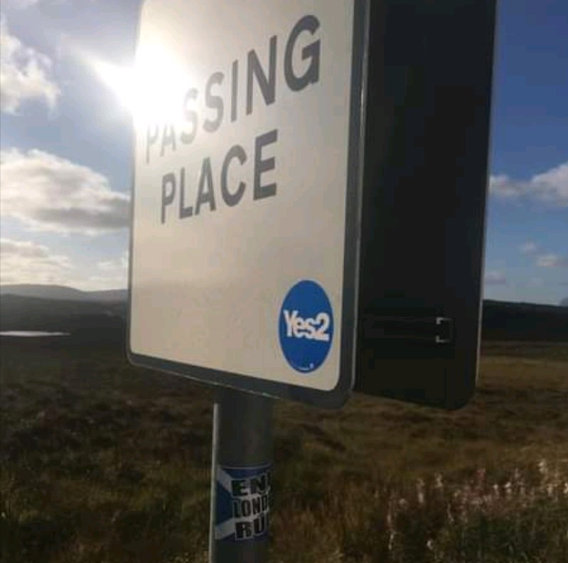 1. The ghouls behind the Berwick Border protest bring you the  #longwalktofreedom a two month walk to every town in Scotland asking yessers to  #signTheCovenant and trust them with their most valuable personal ID. How is it going so far?