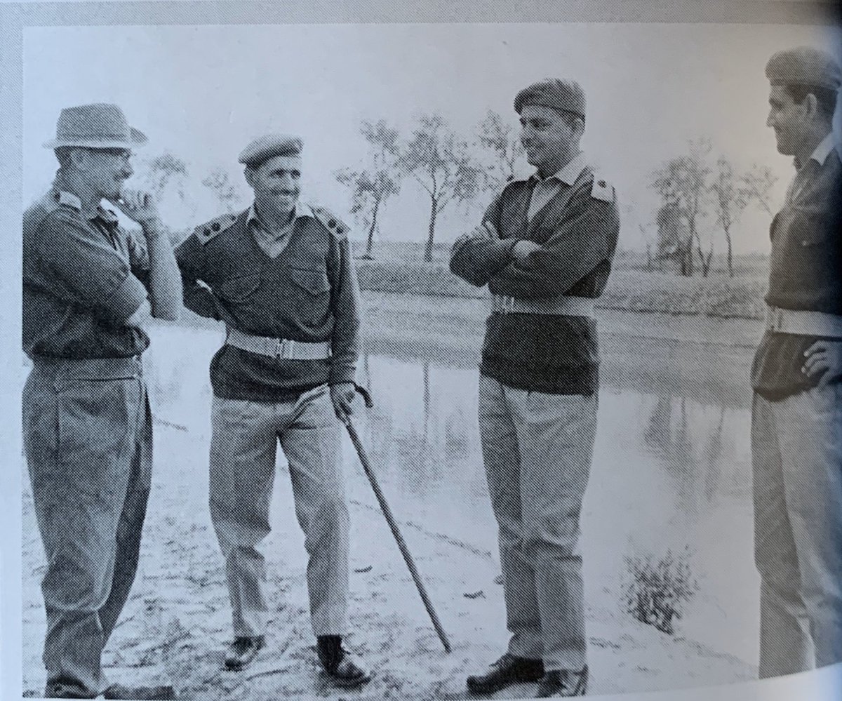 *Postscript*___Last year when this thread was posted  @PunjabiRooh had shared a pictureAfter ceasefiree contesting COs in jolly mood on the banks of BRBL Lt Col Desmond Hayde CO 3 Jat (left) with Lt Col Tajammul Hussian Malik CO 3 Baloch ( @leftofthepincer helped identifying)