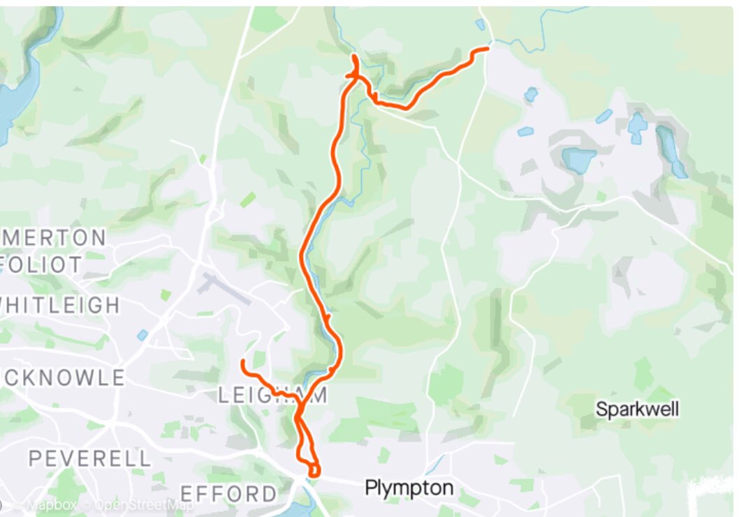 Spending the weekend exploring new part of local areas, walking 22 miles #GetOutsideDay #getoutside #osmaps #garmin #southwestcoastalpath #plymbridge