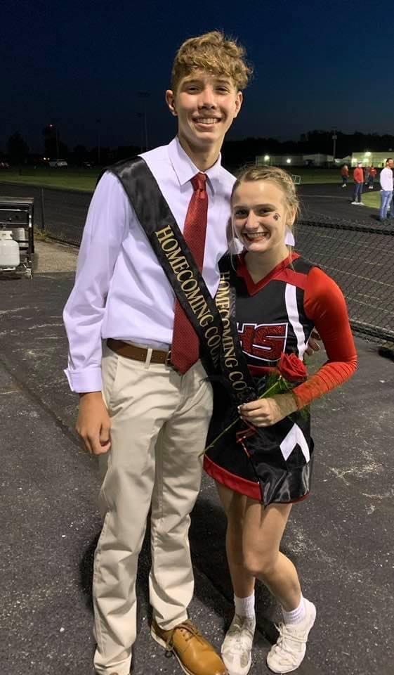 DeKalbHS's tweet image. Congratulations to our DHS 2020 Homecoming Court and to our King, Blake Gilpin and Queen, Hannah Cserep! 
#WeAreDeKalb