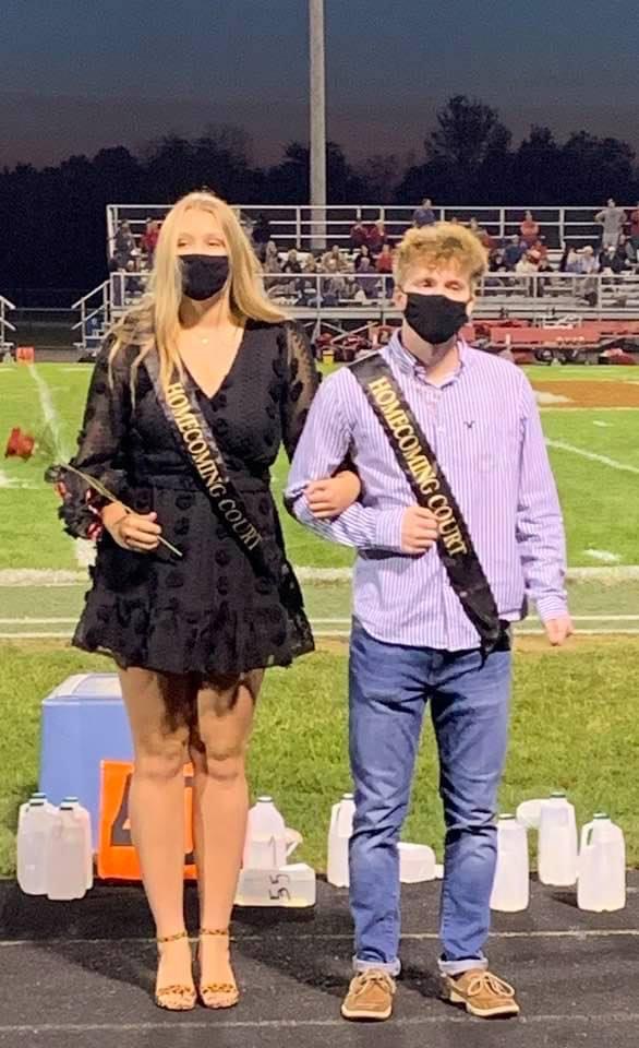 DeKalbHS's tweet image. Congratulations to our DHS 2020 Homecoming Court and to our King, Blake Gilpin and Queen, Hannah Cserep! 
#WeAreDeKalb